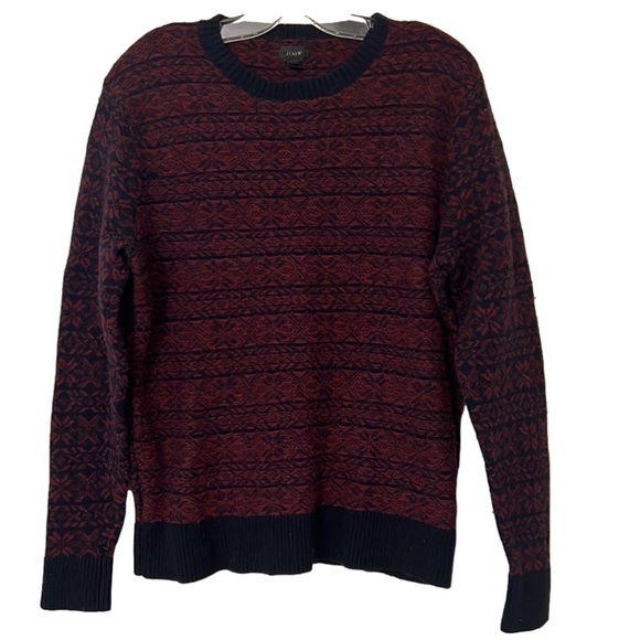 J.Crew 100% Lambswool Pullover Sweater - Picture 4 of 11